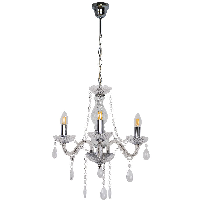 pendul-lumanare-transparent-3-x-e14-ip20-goodhome-gacruz-7652 Candelabru lumanare GoodHome Gacruz, transparent, 3xE14, finisaj lucios