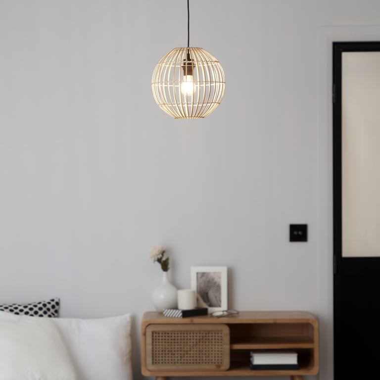 pendul-natur-1-x-e27-ip20-goodhome-dacite-1763 Pendul GLS GoodHome Dacite, natur, cablu reglabil, 1xE27