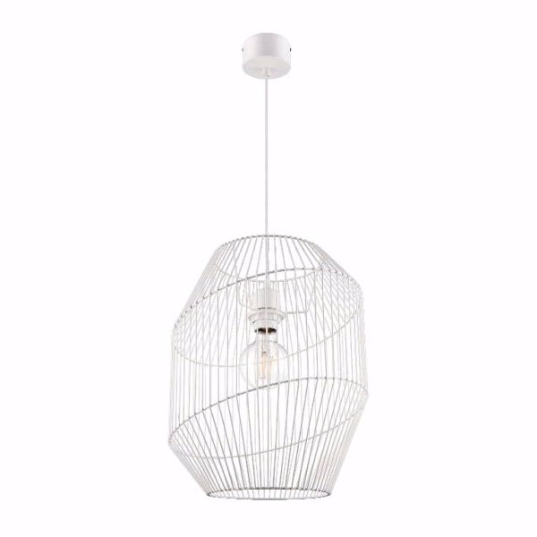 Pendul sfera, alb, 1 x (E27), IP20 • GoodHome Tsolma