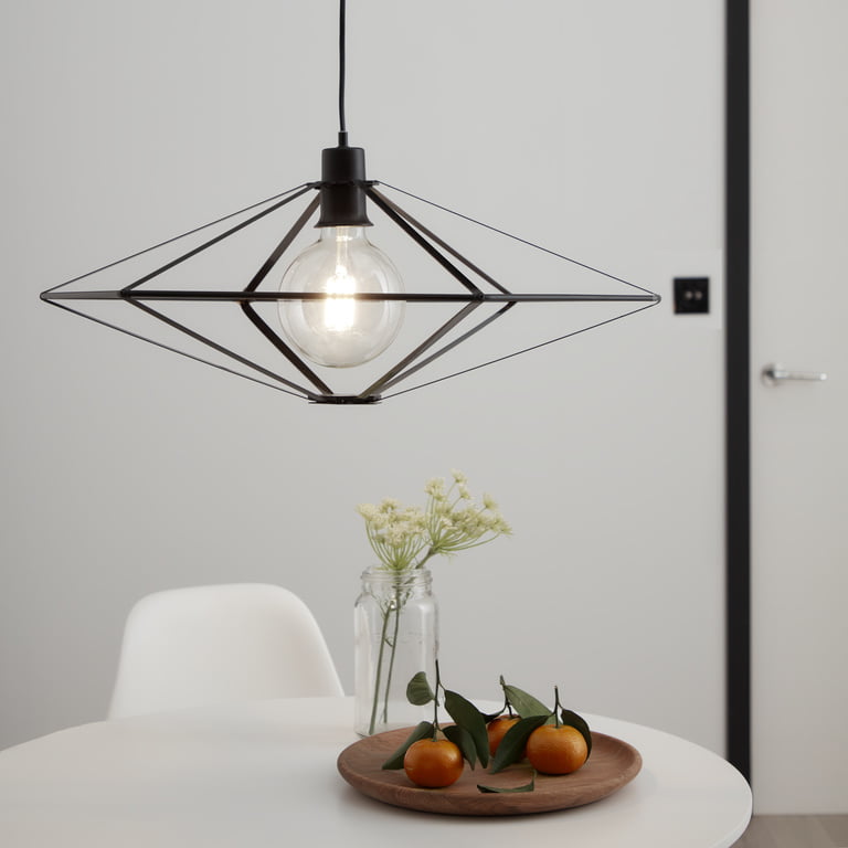 pendul-sfera-negru-1-x-e27-ip20-goodhome-heyka-6468 Pendul sfera GoodHome Heyka, negru, 1xE27, cablu reglabil
