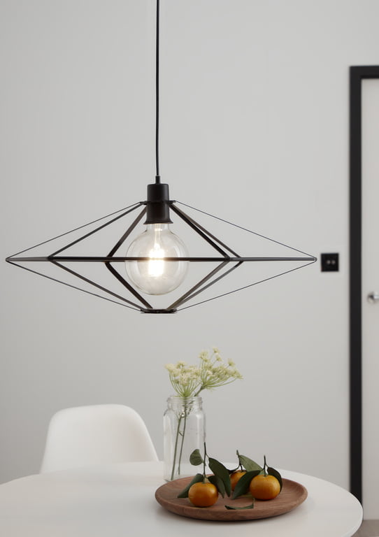 pendul-sfera-negru-1-x-e27-ip20-goodhome-heyka-9438 Pendul sfera GoodHome Heyka, negru, 1xE27, cablu reglabil