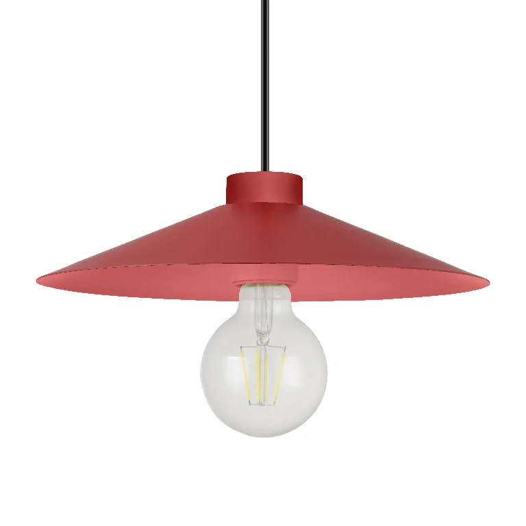 pendul-sfera-rosu-1-x-e27-ip20-goodhome-zanbar-9944 Pendul sfera GoodHome Zanbar, rosu, 1xE27, design modern, finisaj mat