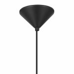 Pendul GoodHome Smetrio, negru, 1xE27, 60W