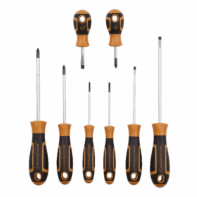 Set 8 surubelnite, otel • Magnusson