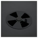 Gratar de gradina cu carbuni, Blooma Rockwell 210, negru