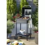 Gratar cu carbuni cu roti, 72 x 59 x 108 cm - imagine 6