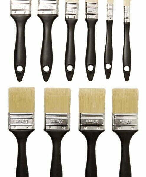 Set 10 pensule, negru, acoperire optima, curatare usoara