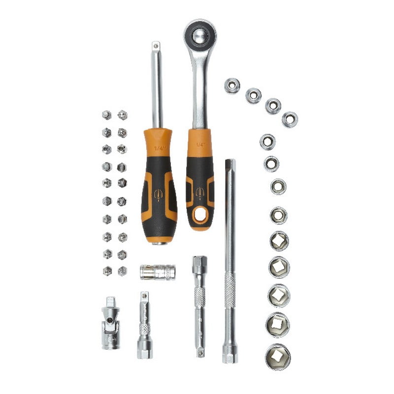 trusa-chei-tubulare-cu-clichet-magnusson-40-piese-6301 Set 13 chei tubulare Magnusson, otel, set ergonomic