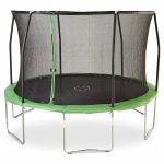 Trambulina de familie, 276 x 399 cm, plasa de protectie, greutate suportata 150 kg
