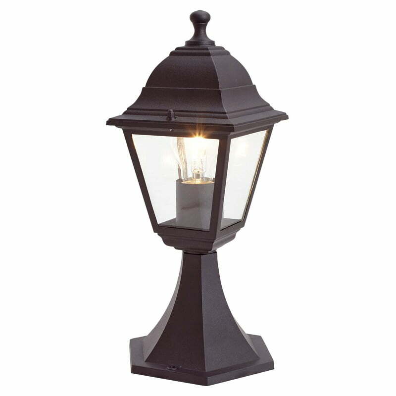 Felinar Blooma, 14 x 14 x 37.5 cm, negru, 60W Felinar Blooma, 14 x 14 x 37.5 cm, negru, 60W