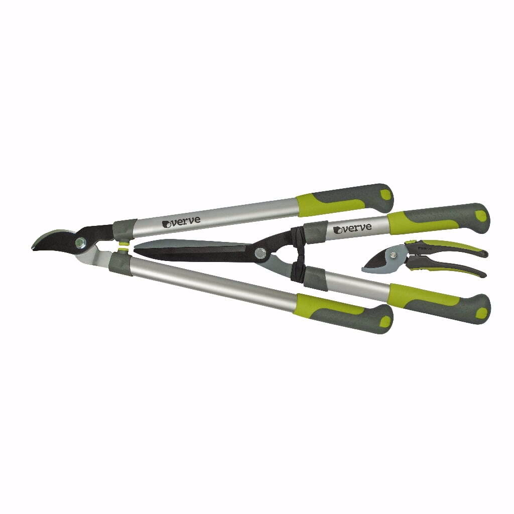 Set de 3 foarfece de gradina, gard viu, crengi, bypass Set de 3 foarfece de gradina, gard viu, crengi, bypass