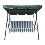 Leagan/Balansoar pentru gradina, terasa, 2 locuri,178 x 153 x 106 cm, structura metal