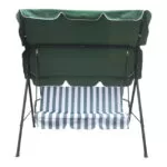 Leagan/Balansoar pentru gradina, terasa, 2 locuri,178 x 153 x 106 cm, structura metal