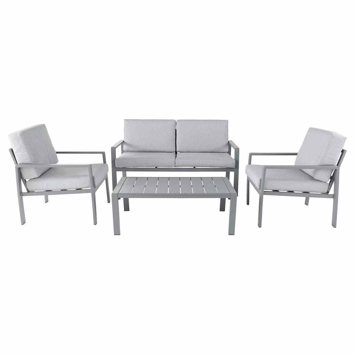 Set mobilier gradina Aeroom, masa cafea, canapea si 2 fotolii Set mobilier gradina Aeroom, masa cafea, canapea si 2 fotolii