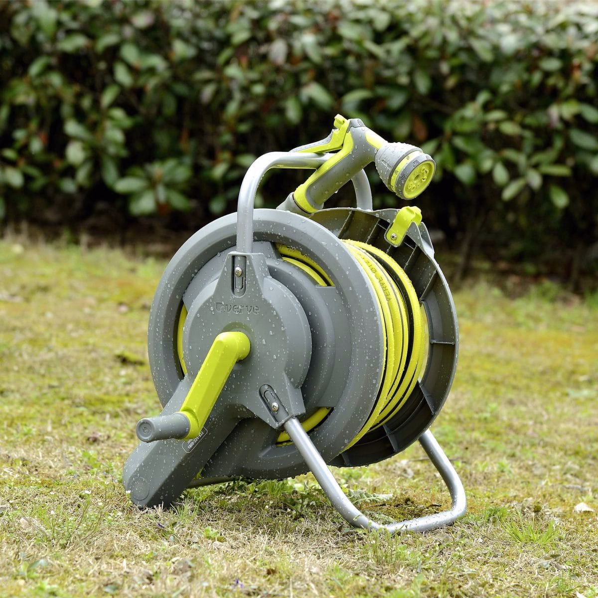 Set rola furtun irigatii Verve, pistol pulverizare, 12.5 m