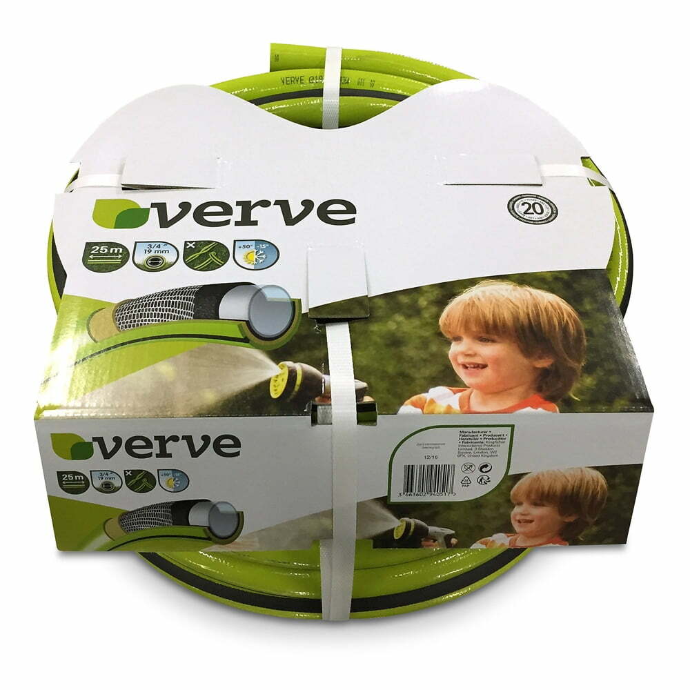 Furtun de irigat Verve, flexibil, 25 m, 16 bar Furtun de irigat Verve, flexibil, 25 m, 16 bar