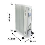 Radiator pe ulei portabil