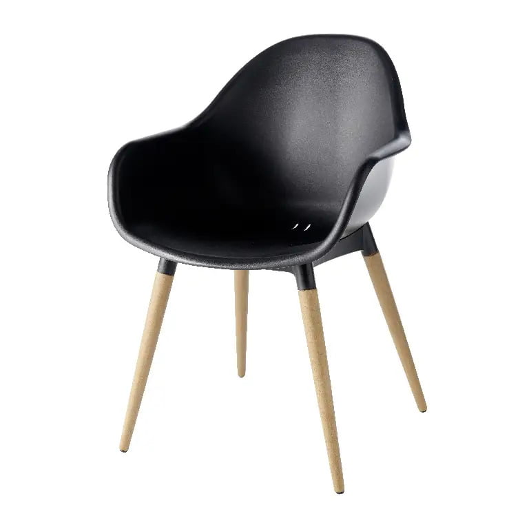 Scaun negru gradina si terasa, 58 x 84 x 61 cm Scaun negru gradina si terasa, 58 x 84 x 61 cm