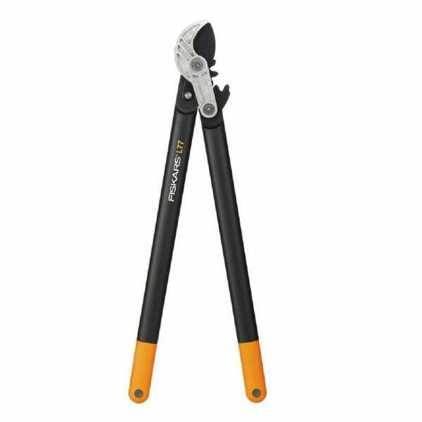 Foarfeca nicovala mare cu mecanism de forta Fiskars L77, 686 mm, 1046 g Foarfeca nicovala mare cu mecanism de forta Fiskars L77, 686 mm, 1046 g