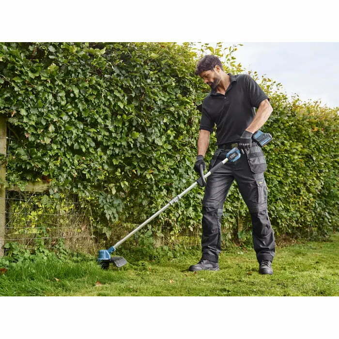 ddd Motocoasa de gazon Erbauer, cu acumulator, 18 V, 30 cm - imagine 5