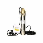 Pompa submersibila de apa 1100 W, 2700 l/h, H 90 m - imagine 2