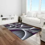 Covor modern living lila lines