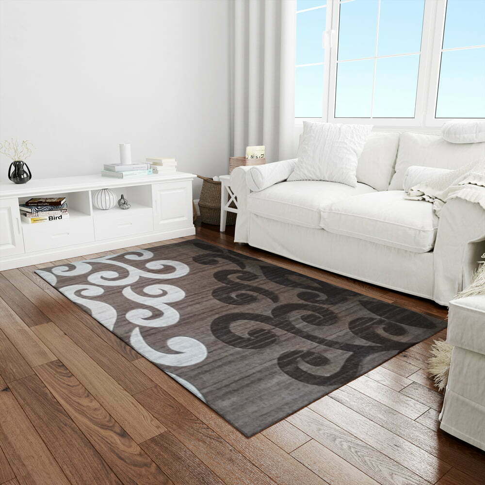 t1r1 Covor modern living beige-brown 02 - imagine 2