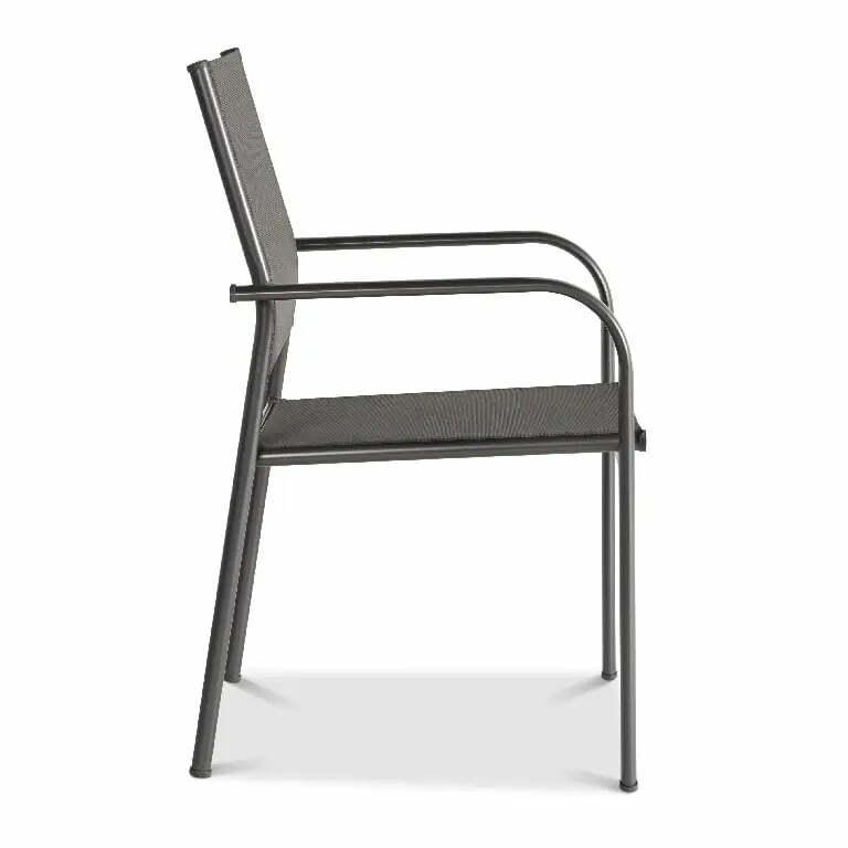 Scaun gradina, otel Blooma Dallas, culoare gri, 870 x 560 x 550 mm Scaun gradina, otel Blooma Dallas, culoare gri, 870 x 560 x 550 mm