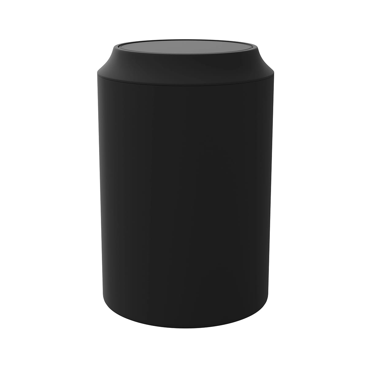 Cos de gunoi Kina, 5 l, rotund, baie, negru Cos de gunoi Kina, 5 l, rotund, baie, negru