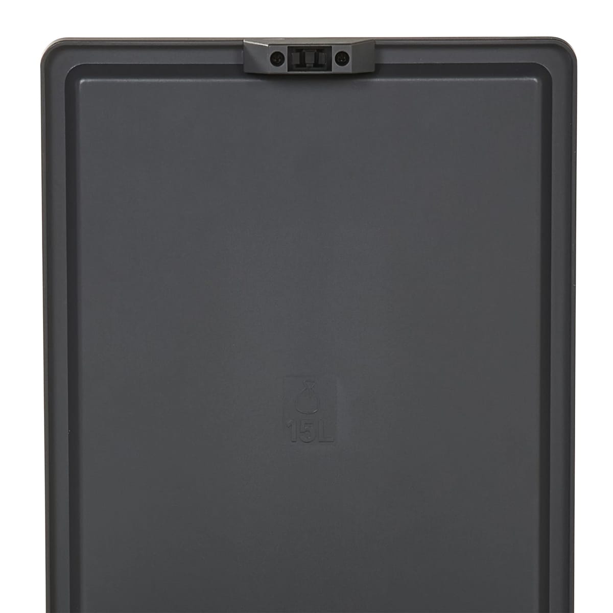 Cos de gunoi Kora, pentru bucatarie, cu pedala, 15l, gri antracit Cos de gunoi Kora, pentru bucatarie, cu pedala, 15l, gri antracit