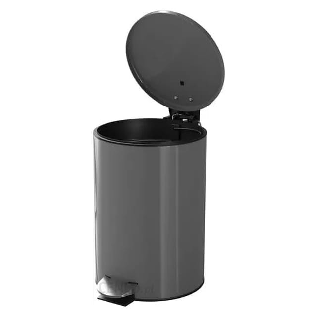 Cos de gunoi Koros, 3l, rotund, interior, gri antracit Cos de gunoi Koros, 3l, rotund, interior, gri antracit