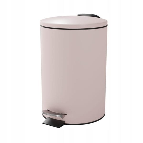 Cos de gunoi Koros, 3l, rotund, interior, roz