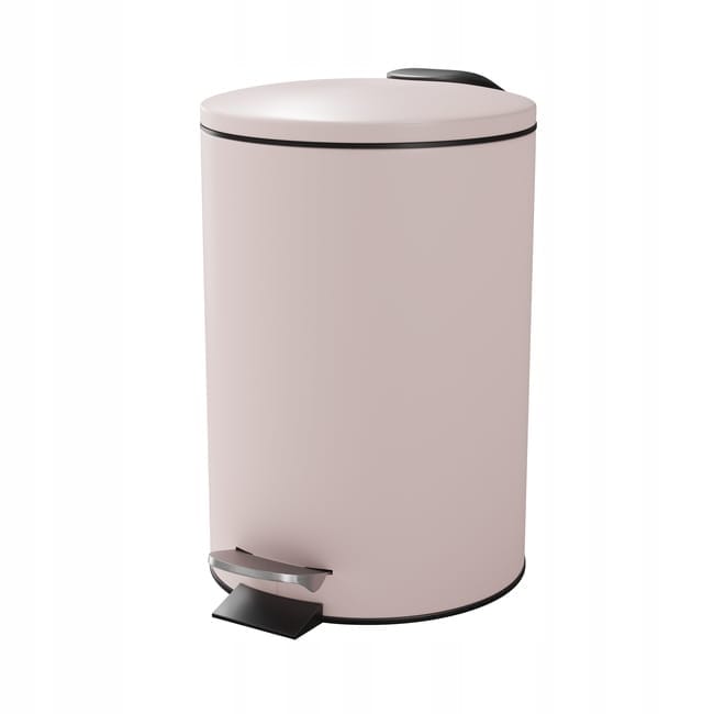 Cos de gunoi Koros, 3l, rotund, interior, roz Cos de gunoi Koros, 3l, rotund, interior, roz