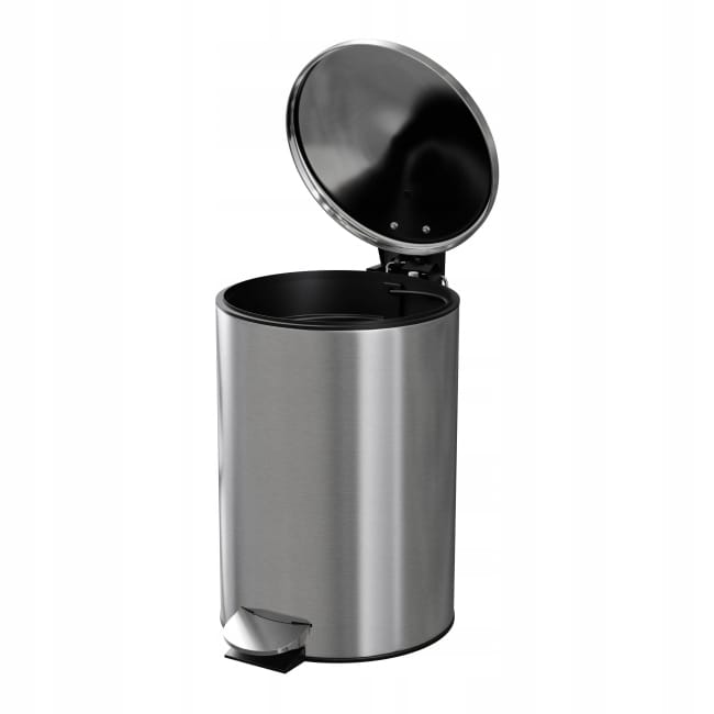 Cos de gunoi Koros, 3l, rotund, interior, crom periat Cos de gunoi Koros, 3l, rotund, interior, crom periat