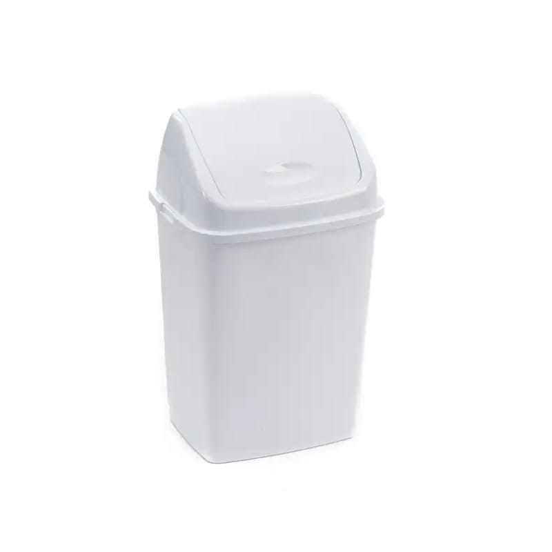 Cos de gunoi mic, 1l, baie/bucatarie, interior, alb Cos de gunoi mic, 1l, baie/bucatarie, interior, alb