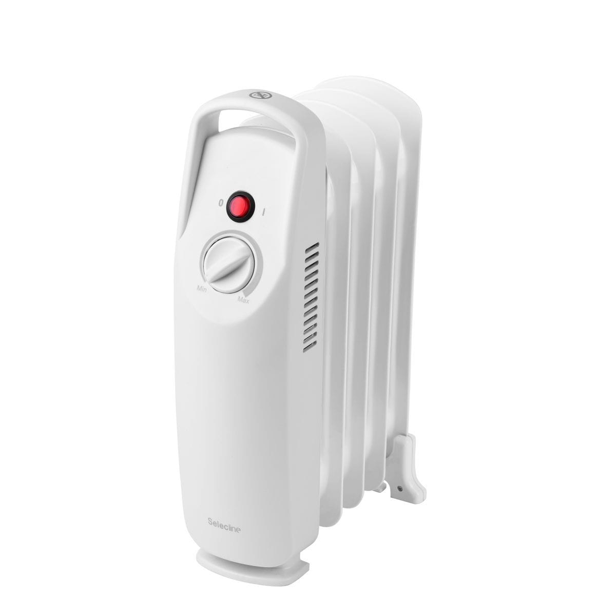 Mini-Radiator cu ulei Selecline, 500W, alb, termostat reglabil, incaperi mici Mini-Radiator cu ulei Selecline, 500W, alb, termostat reglabil, incaperi mici