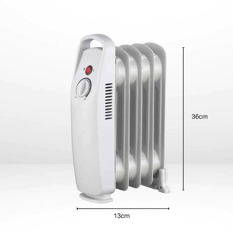 Mini-Radiator cu ulei Selecline, 500W, alb, termostat reglabil, incaperi mici Mini-Radiator cu ulei Selecline, 500W, alb, termostat reglabil, incaperi mici