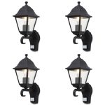 Set 4 lampi exterior cu senzor Blooma Varennes III