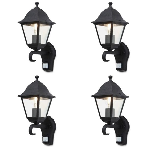 Set 4 lampi exterior cu senzor Blooma Varennes III