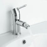 Baterie pentru bideu Hilo, monocomanda, crom