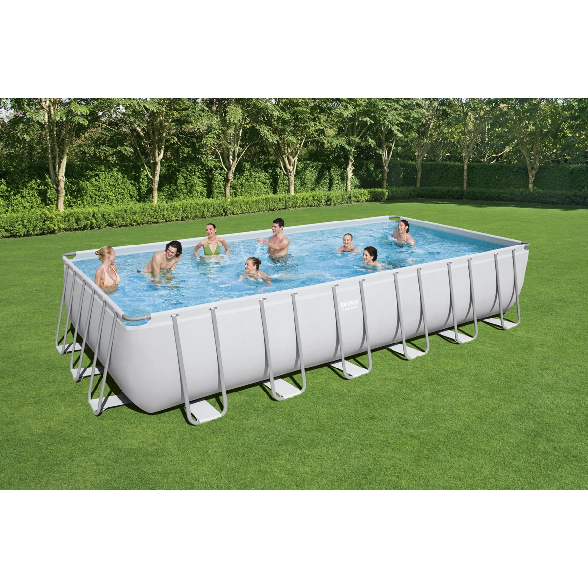 mare2 view Product thumbnail Piscina supraterana cadru metalic Bestway 7.32m x 3.66m x 1.32m 56475