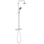 Sistem dus Grohe Vitalio, termostat, montaj perete
