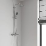 Sistem dus Grohe Vitalio, termostat, montaj perete