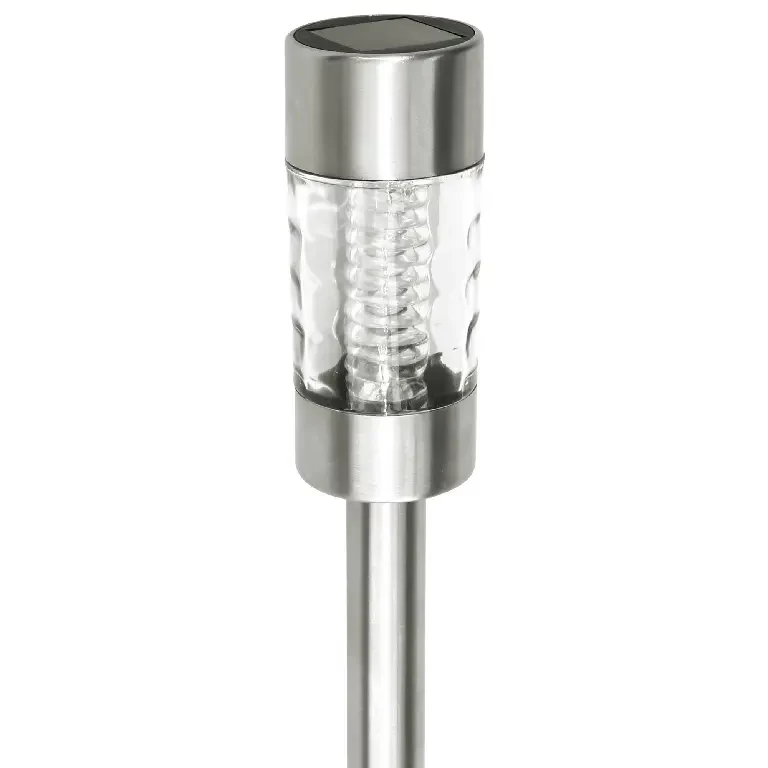 stalpisorled1 Lampa solara LED tip stalpisor, otel inoxidabil, 0.06 W