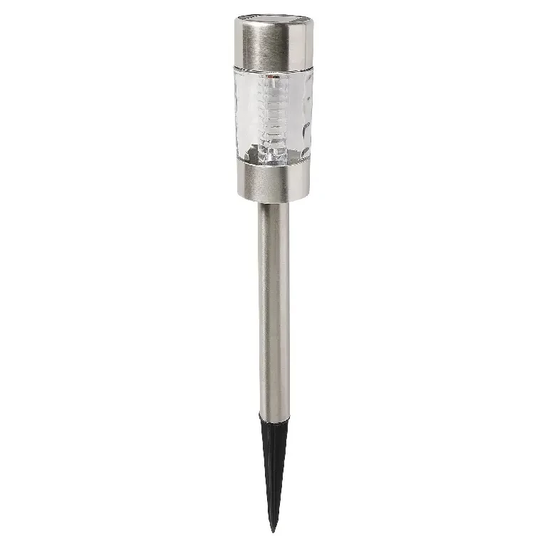 stalpisorled5 Lampa solara LED tip stalpisor, otel inoxidabil, 0.06 W