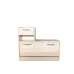 Cuier cu oglinda si pantofar