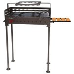 Gratar cu suport ceaun - Ideal pentru Carbune si Lemn