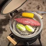 Gratar carbuni ceramic cu termometru, diametru gatire 33 cm