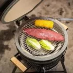 Gratar carbuni ceramic cu termometru, diametru gatire 33 cm