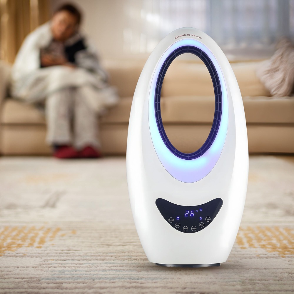 aerocer12 Aeroterma ceramica cu lumina ambientala, 2000 w